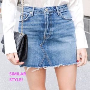 Vintage Denim mini Skirt sz 28
